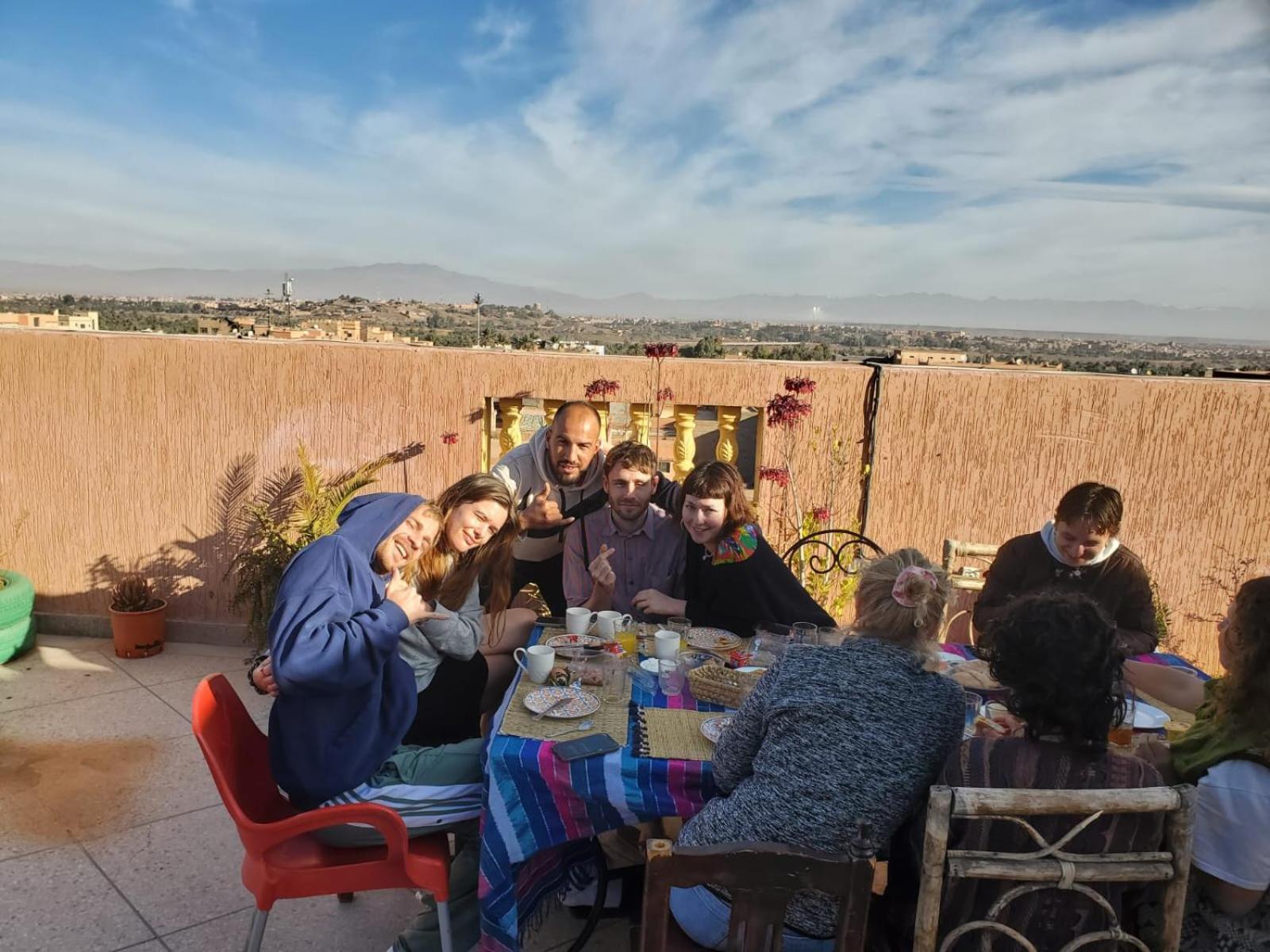 Hostel Afgo Rooftop Уарзазат Экстерьер фото